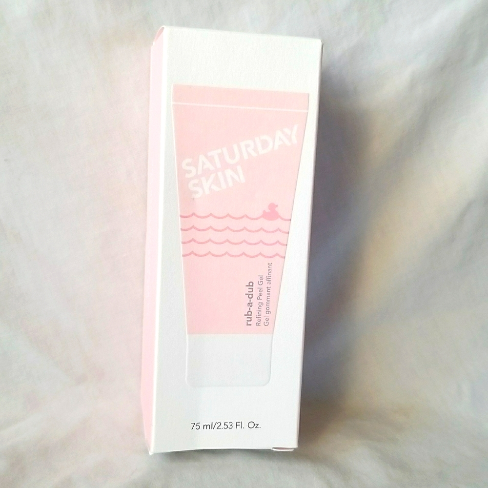 Saturday Skin rub-a-dub refining peel gel